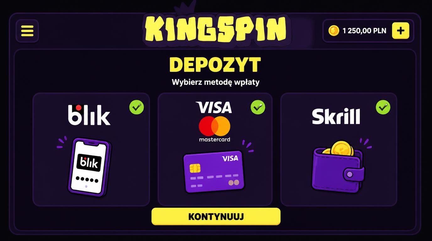 BLIK, karta bankowa i Skrill jako topowe metody dla graczy z Polski